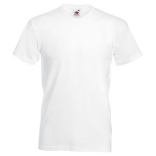 Fruit of the Loom Valueweight V-Ausschnitt Kurzarm T-Shirt  
