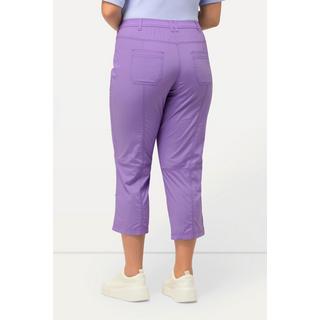 Ulla Popken  Pantalon cargo 7/8 avec attaches, taille confortable 