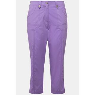 Ulla Popken Pantaloni cargo 7/8 con linguetta arrotolabile Vita comoda  