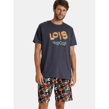 Pyjama Shorts T-Shirt Suspicious Lois