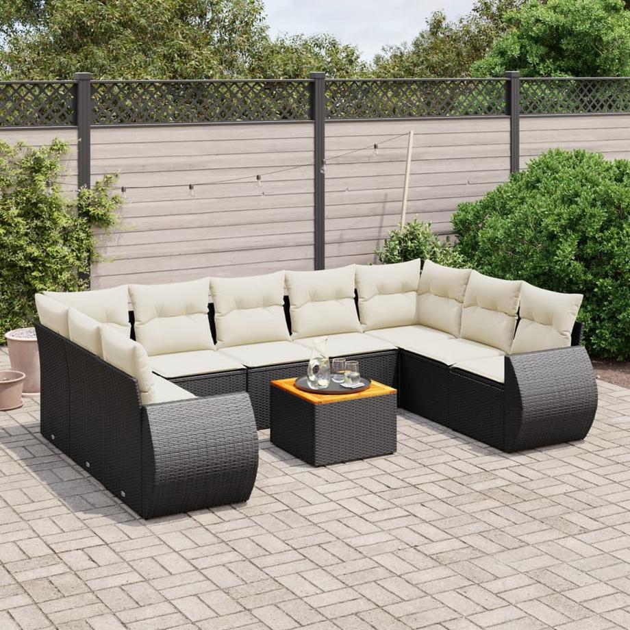 VidaXL Garten sofagarnitur poly-rattan  