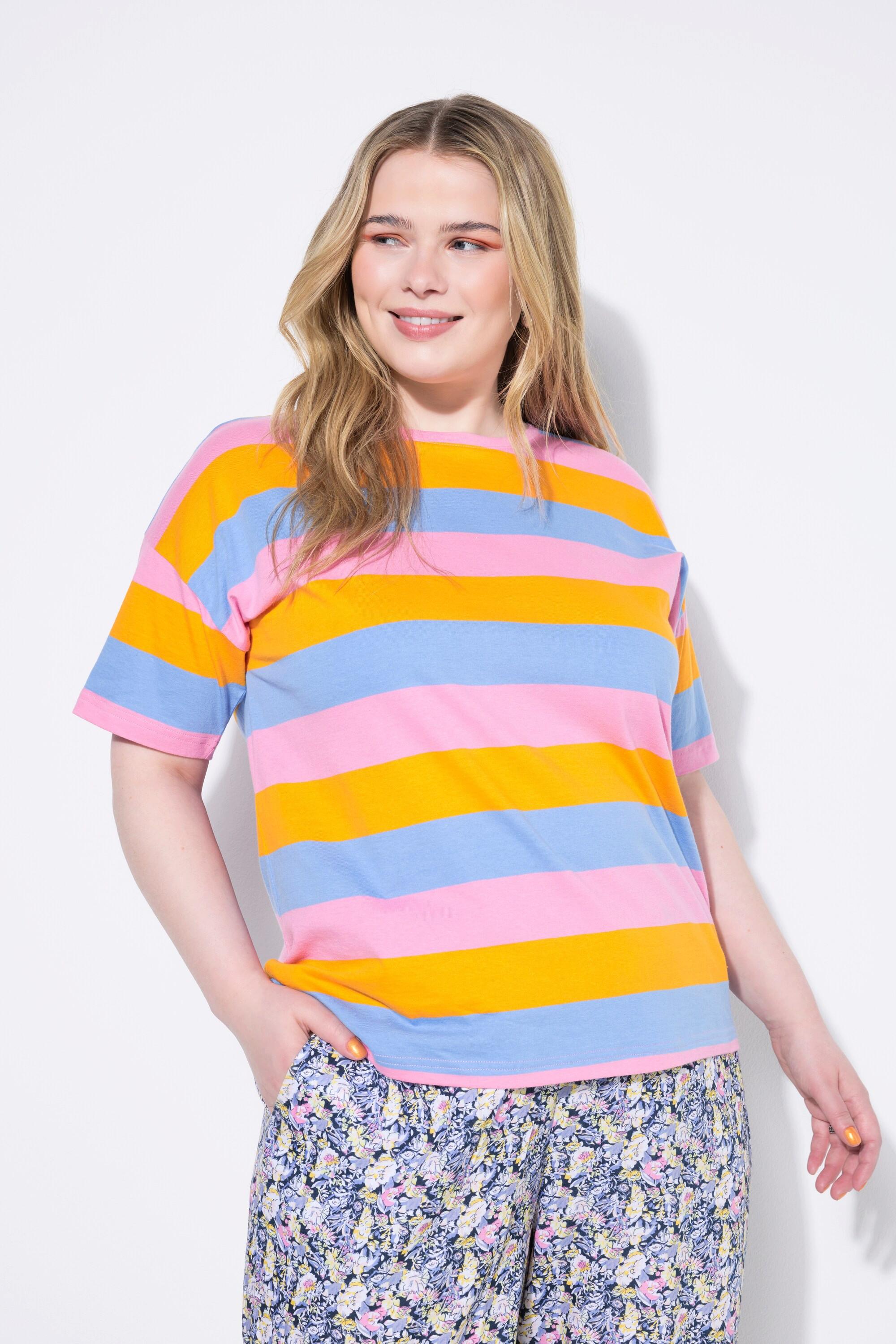 Studio Untold T-shirt oversize à rayures blocs  