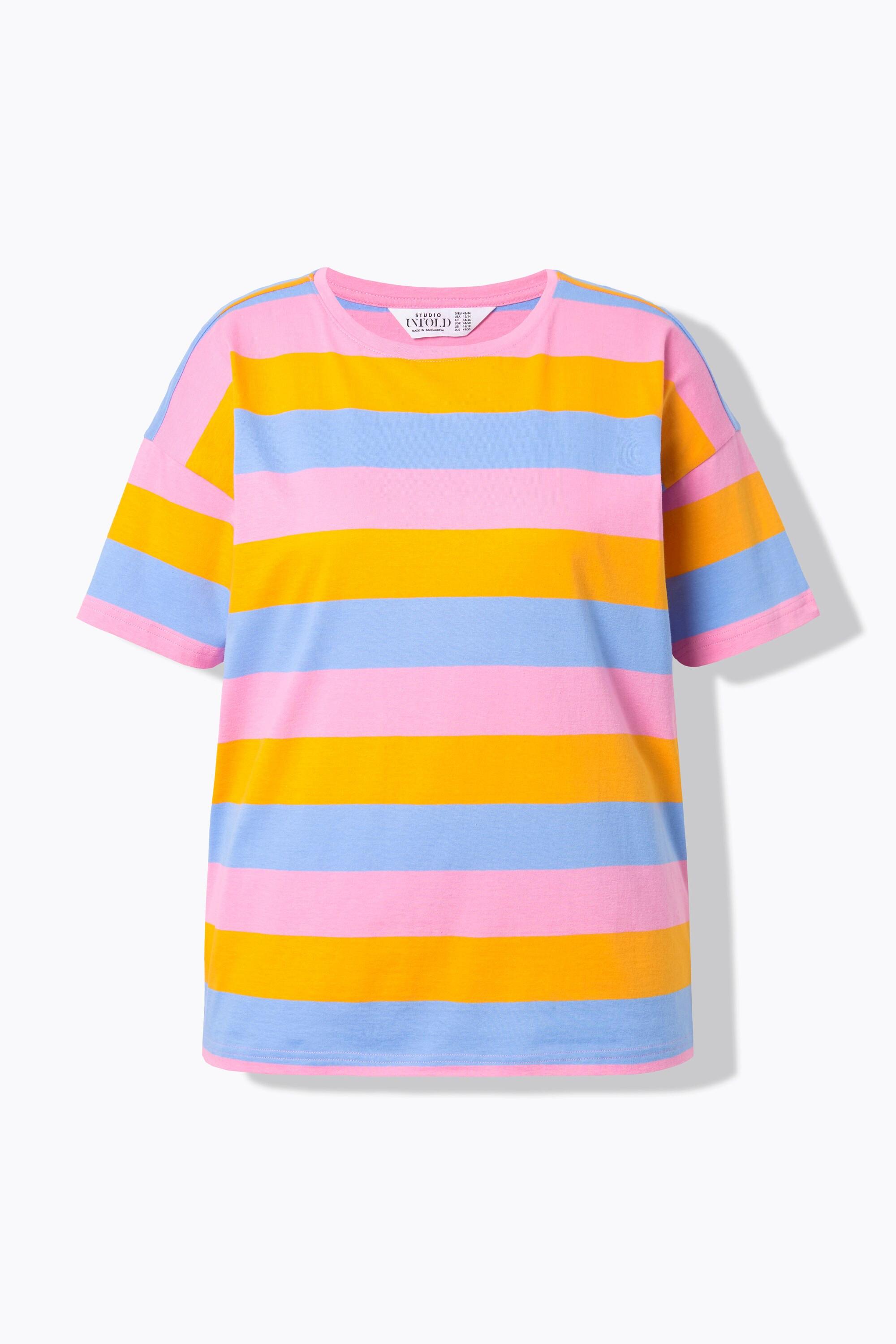 Studio Untold T-shirt oversize à rayures blocs  