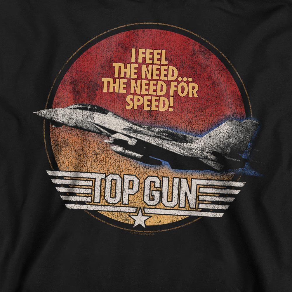 Top Gun Fighter Graphic Print Regular Fit Sweatshirt  