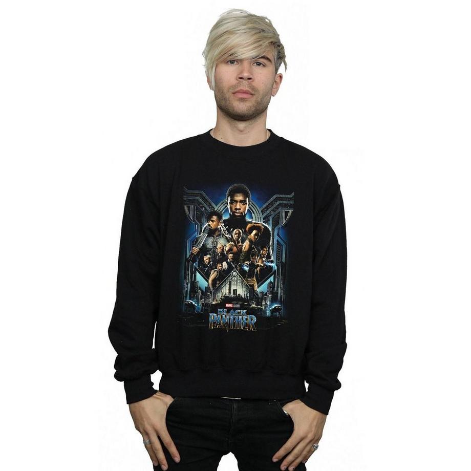 MARVEL Black Panther Movie Poster Sweatshirt  