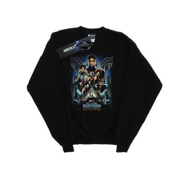 Black Panther Movie Poster Sweatshirt