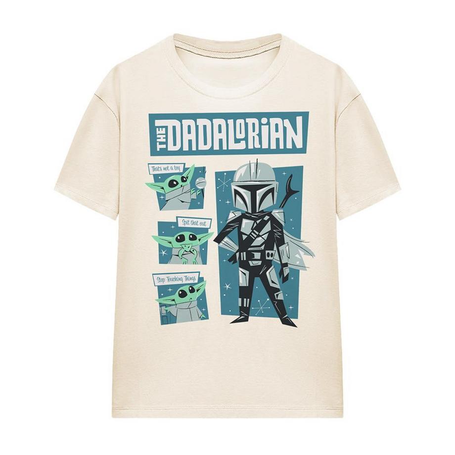 T-ShirtMotif Grogu Motiftyle Rétro The Dadalorian