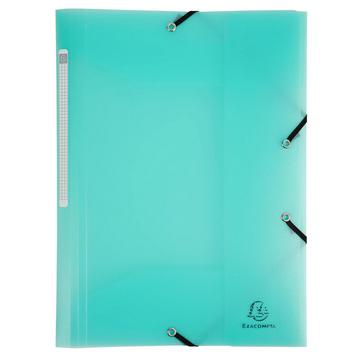 Chemise à élastiques 3 rabats polypropylène Chromaline Pastel - A4 - x 25