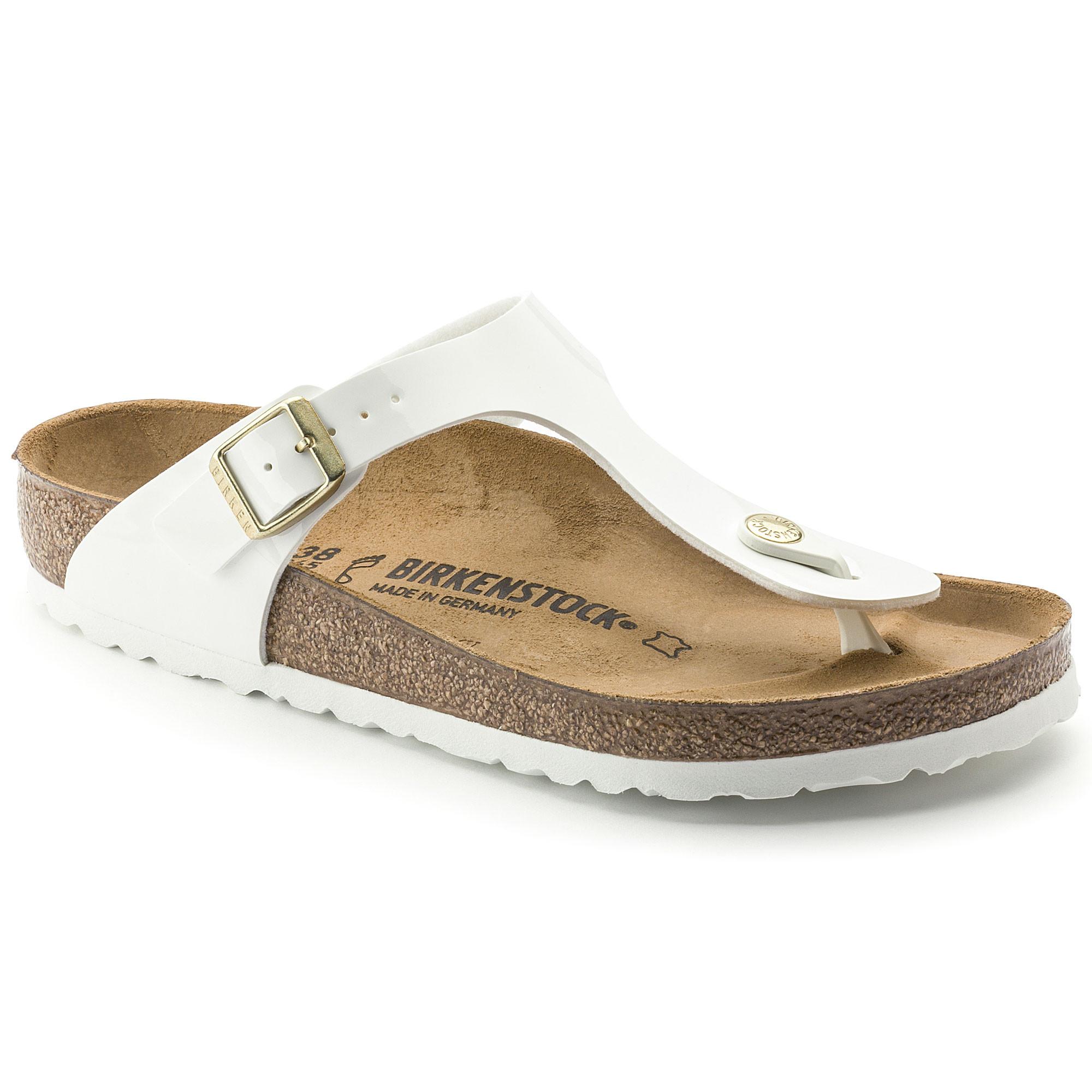 BIRKENSTOCK  Sandalen Gizeh BS Birko-Flor Patent Large 