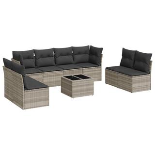 VidaXL Garten sofagarnitur poly-rattan  