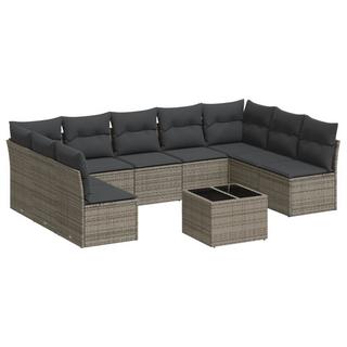 VidaXL Garten sofagarnitur poly-rattan  