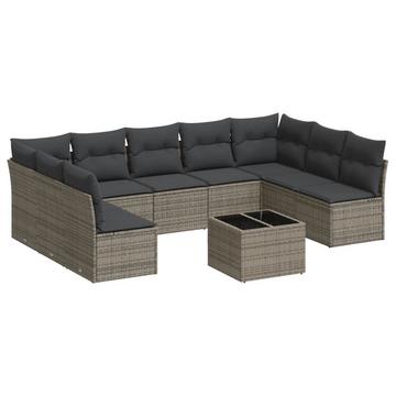 Garten sofagarnitur poly-rattan