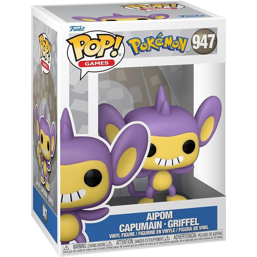 Funko  Pop! Games Aipom - Capumain - Griffel (Nr.947) 