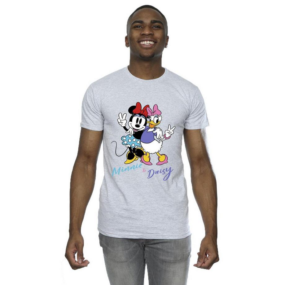Disney T-Shirt Graphique Minnie et Daisy  