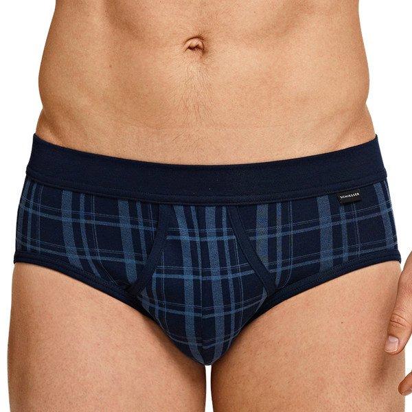 Schiesser Original Classics Slip Sport a Costine Fini con Apertura Confezione da 4  