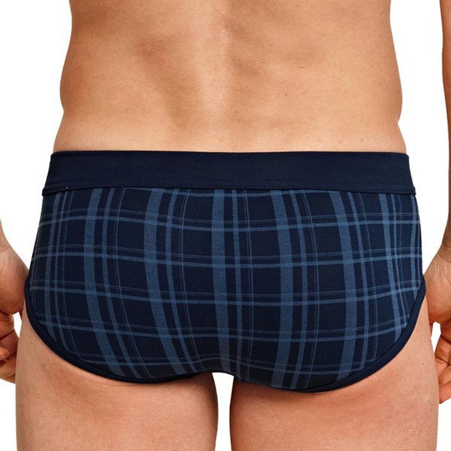 Schiesser Original Classics Slip Sport a Costine Fini con Apertura Confezione da 4  