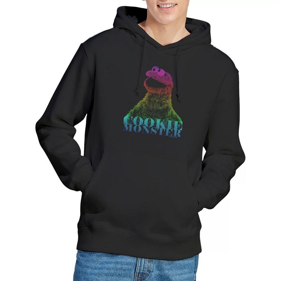 Sesame Street  Sweat à capuche motif Macaron le glouton motiftyle Demi ton 