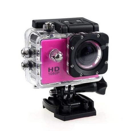 eStore  Sports Cam Full HD 1080p / 720p - Mit Zubehör 