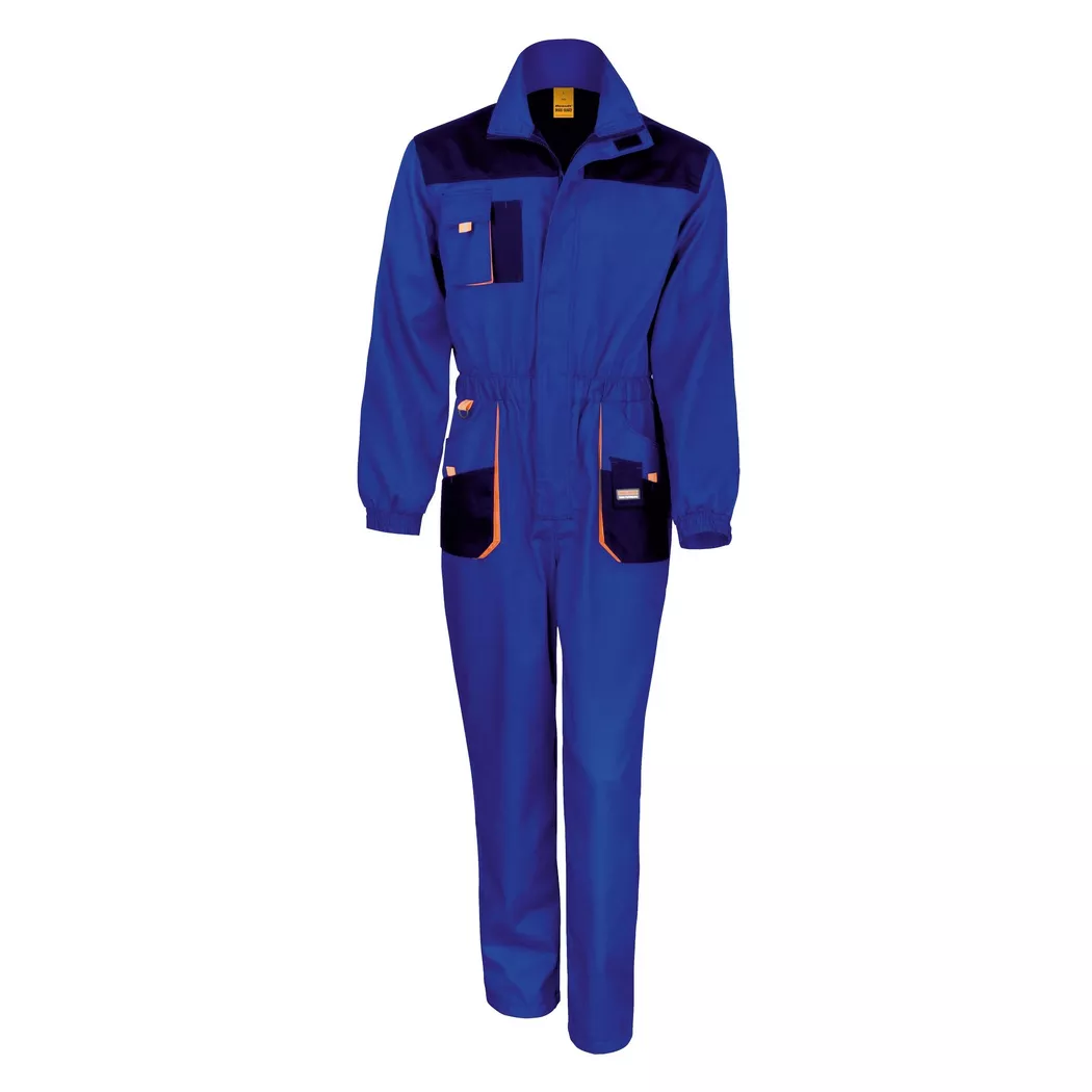 Result - WorkGuard Lite Work Overall (atmungsaktiv und winddicht) (2 StückPackung), XXL, Königsblau