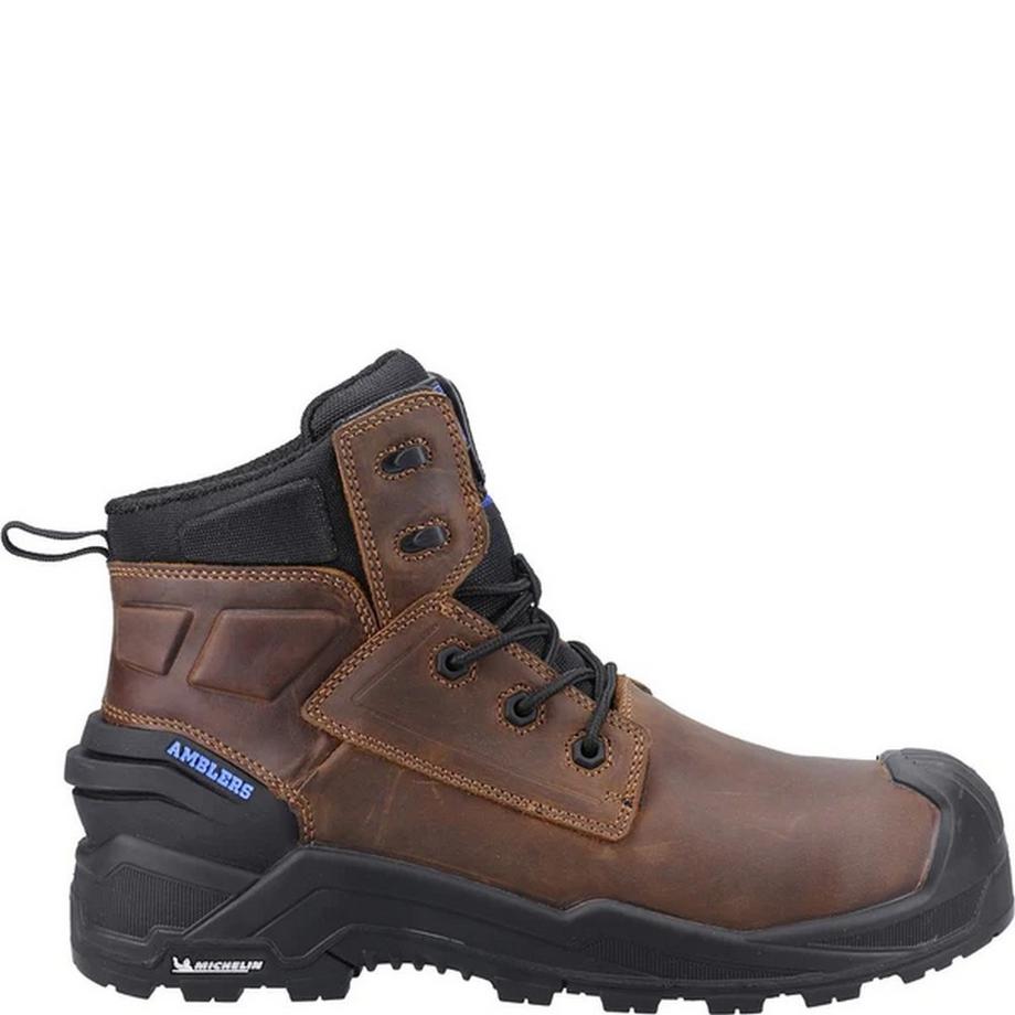 Amblers AS980C Crusader Sicherheitsschuhe Narbiges Leder  