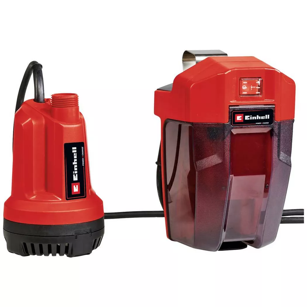 Einhell - Power X-Change Akku-Klarwasserpumpe GE-SP 18 Li, Multicolor