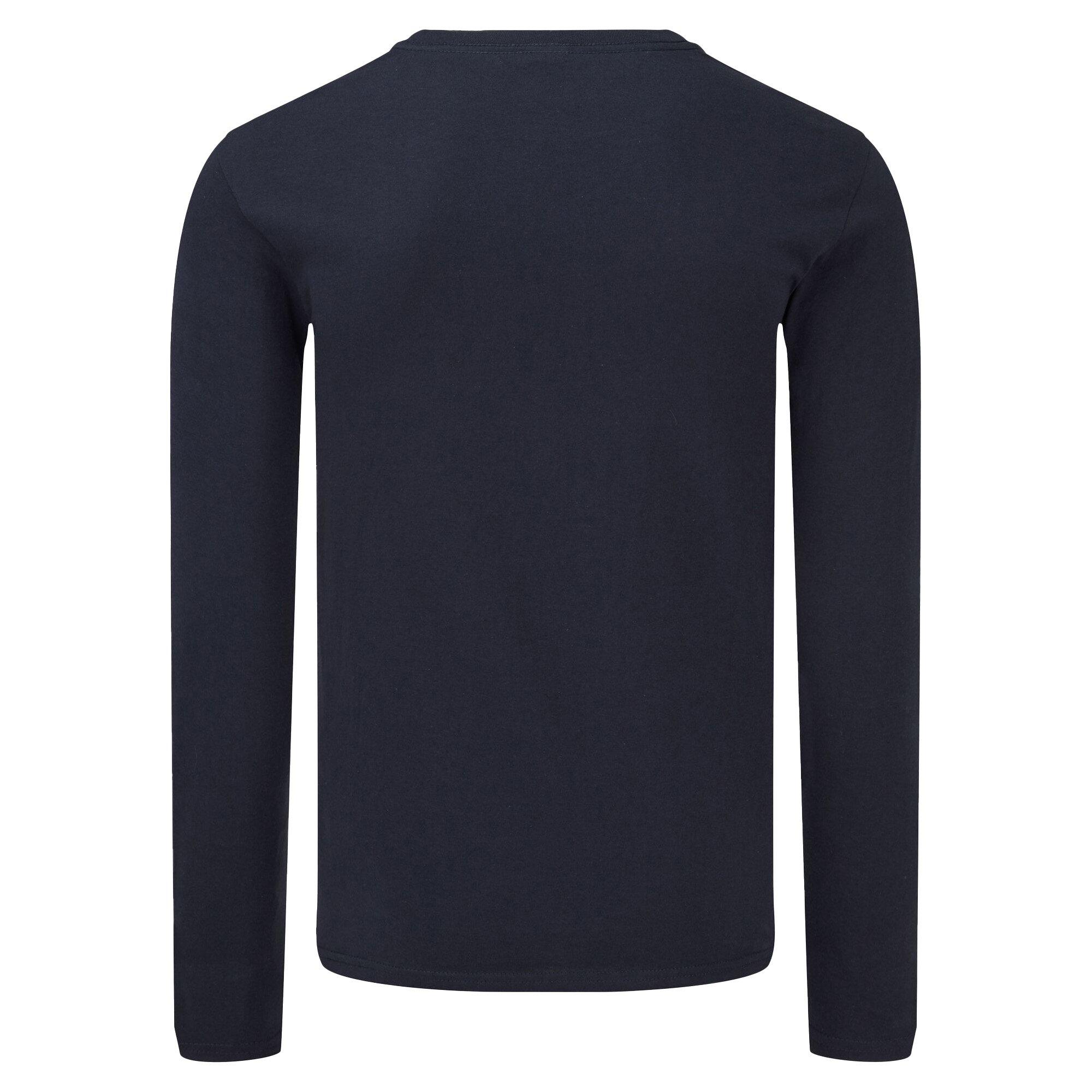 Fruit of the Loom Iconic Langarm T-Shirt  