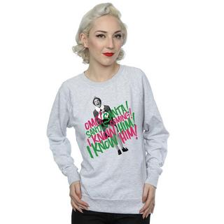 Elf Santa's Coming Sweatshirt Imprimé  