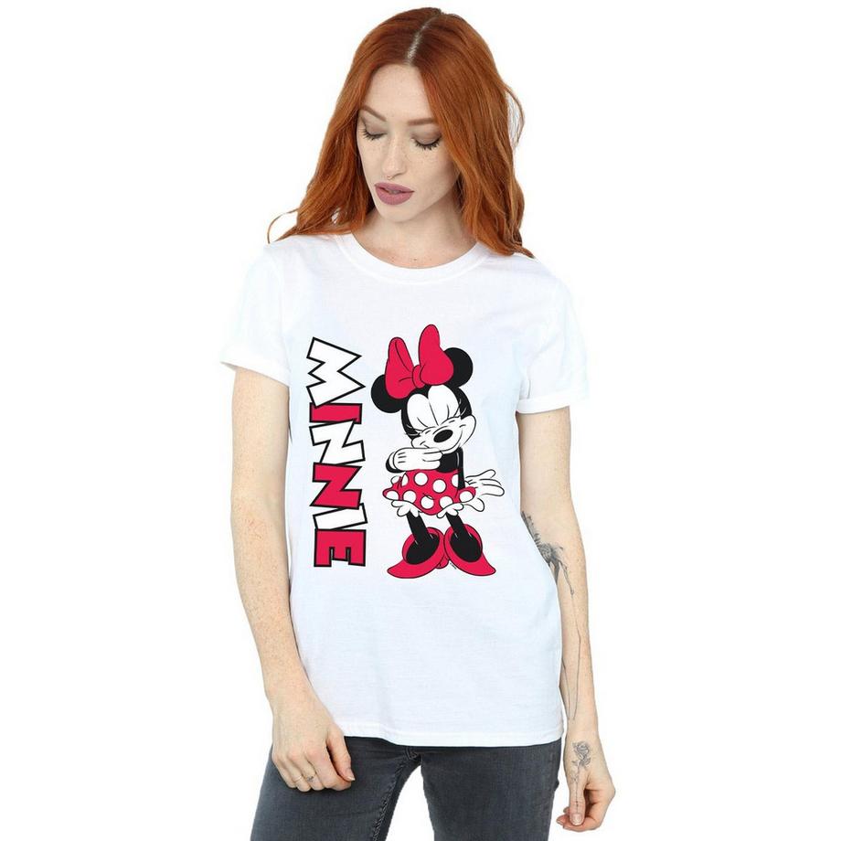 Disney Minnie Mouse Bedrucktes T-Shirt  