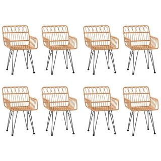 VidaXL Garten essgruppe poly-rattan  