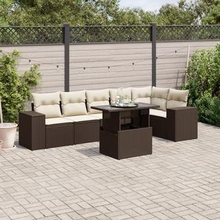 VidaXL Garten sofagarnitur poly-rattan  