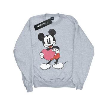 Mickey Mouse Valentine Heart Sweatshirt