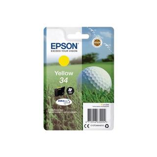 EPSON  Golf ball Singlepack Yellow 34 DURABrite Ultra Ink 