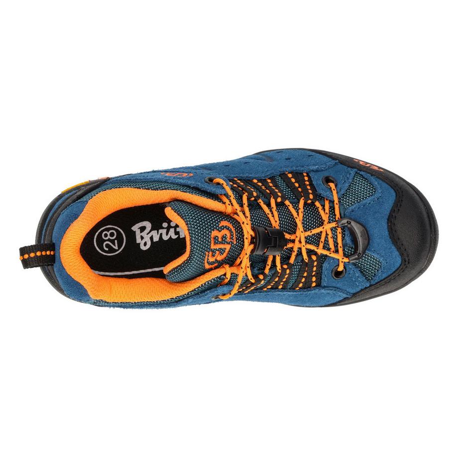 Brütting Scarpa da trekking Mount Bona Low Kids con sistema di allacciatura rapida  