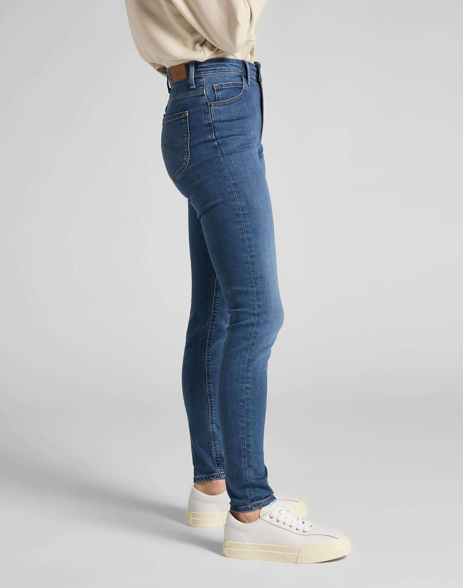 Lee  Scarlett Jeans, Skinny High Waist 