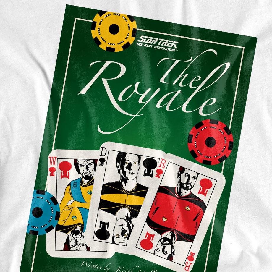 Star Trek The Next Generation Season 2 Episode 12 The Royale Langarm T-Shirt  