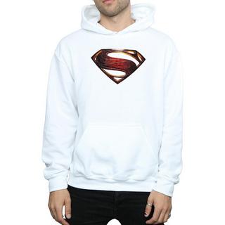 DC COMICS Justice League Superman Logo Felpa con Cappuccio  