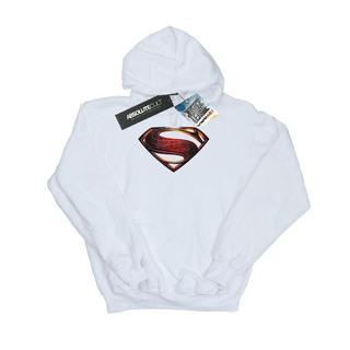 DC COMICS Justice League Superman Logo Felpa con Cappuccio  
