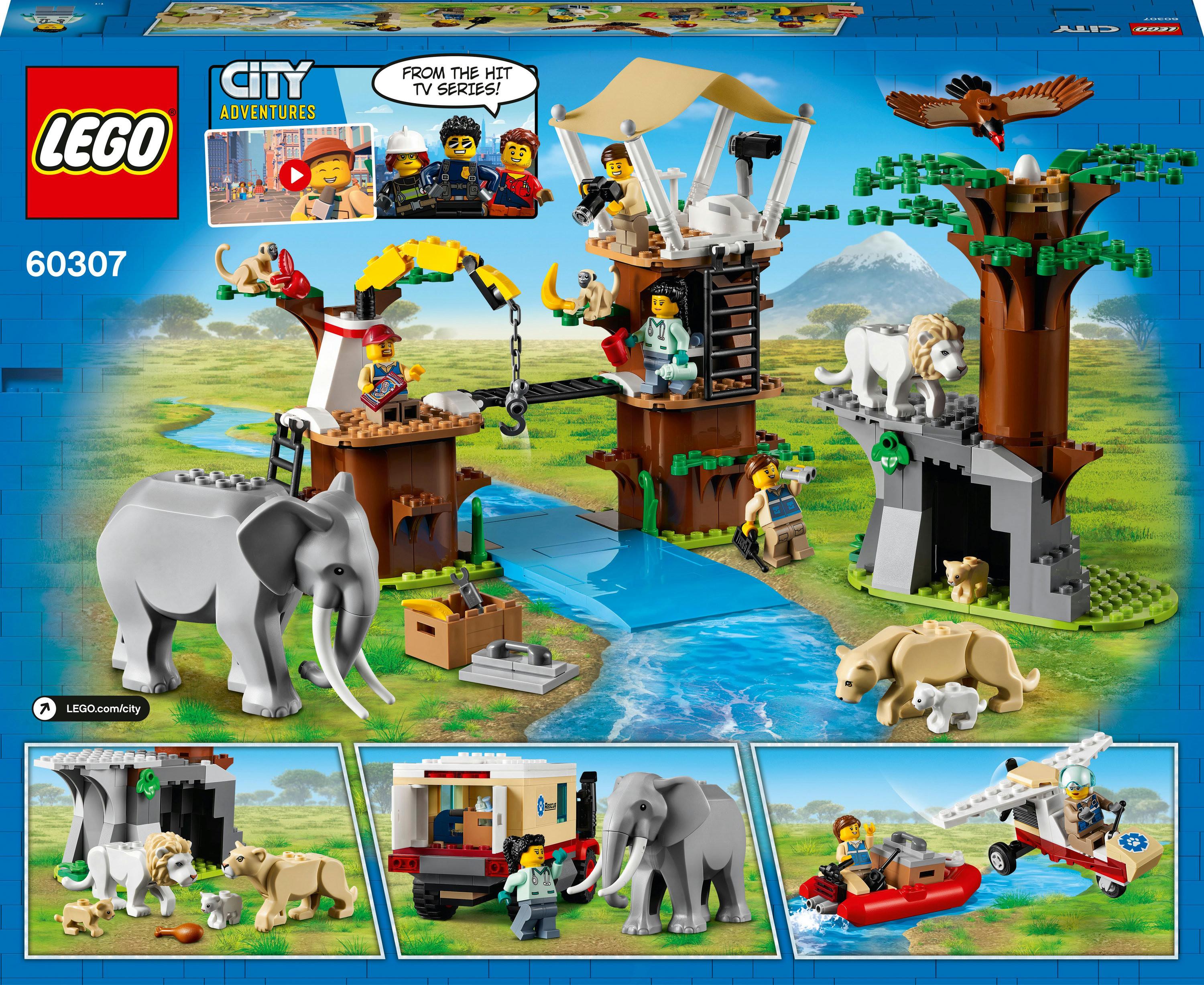 LEGO®  Lego CITY Camp de sauvetage des animaux 60307 