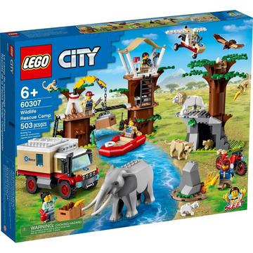 LEGO City Accampamento di soccorso animale