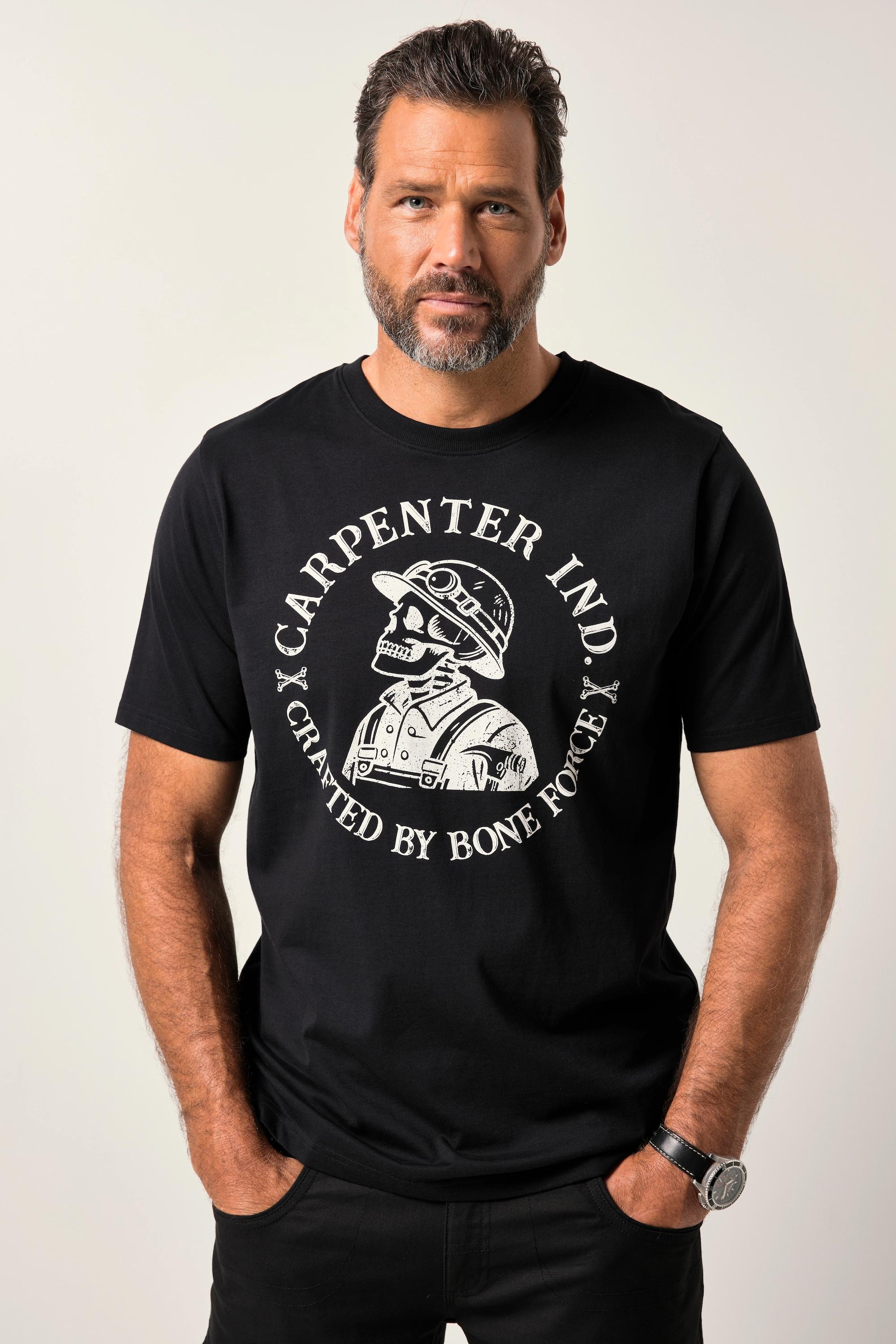 JP1880 Workwear Halbarm T-Shirt mit Brustprint  