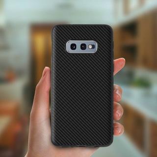 Avizar  Cover silicone carbonio Galaxy S10e 