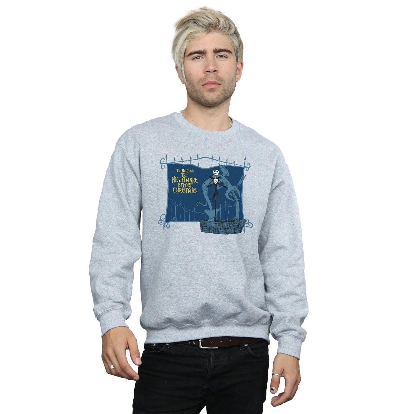 Disney Nightmare Before Christmas Jack And The Well Sweatshirt  