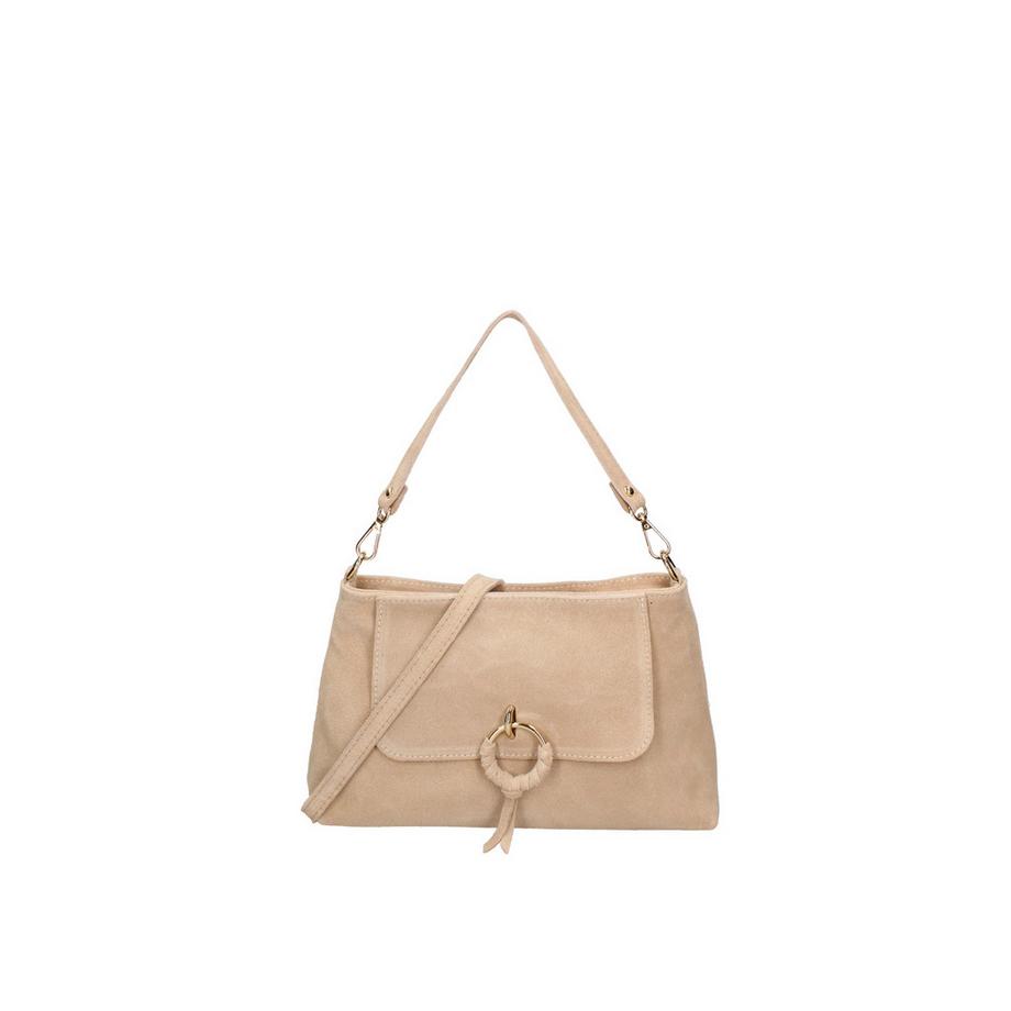 Gave Lux Sac bandoulière en daim avec fermeture à anneau  