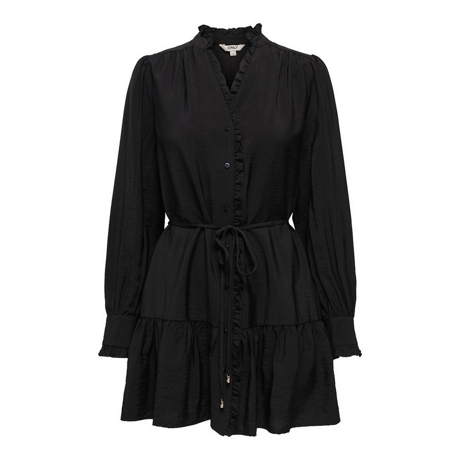 Robe courte ceinturée
