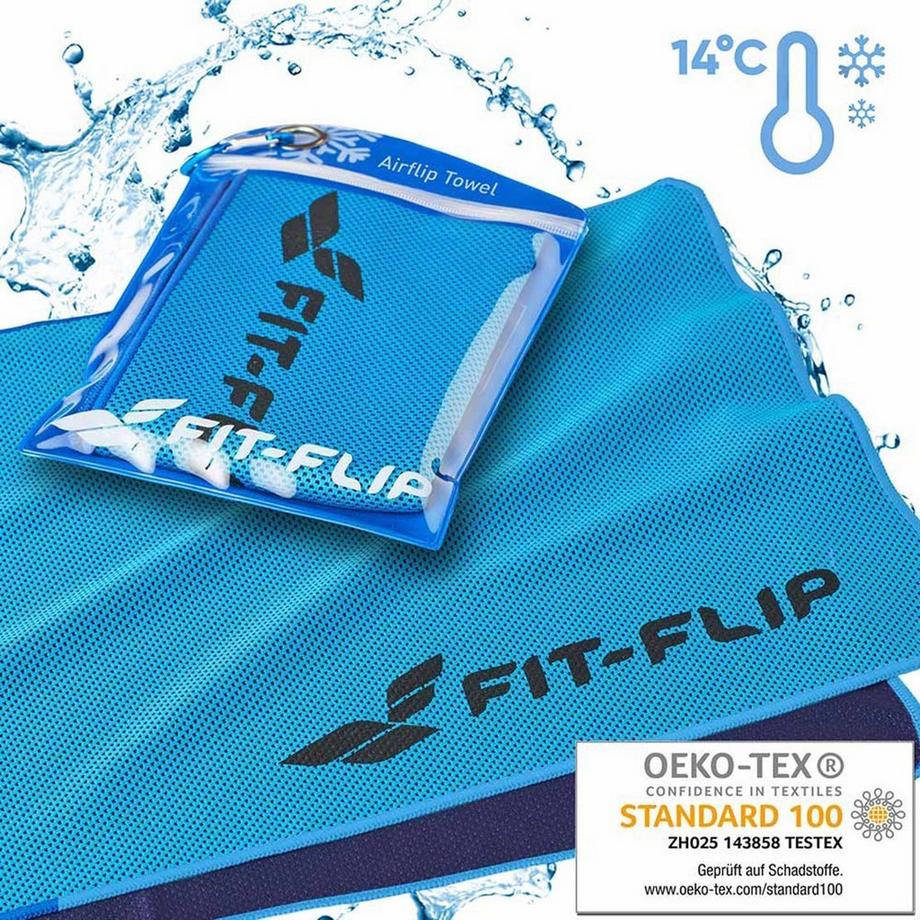 Fit Flip Airflip Towel Kühlhandtuch Mikrofaser  