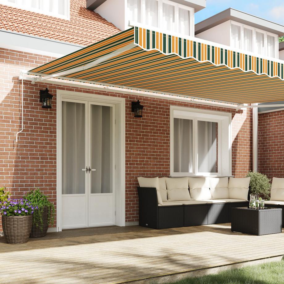 VidaXL Einziehbare markise polyester  