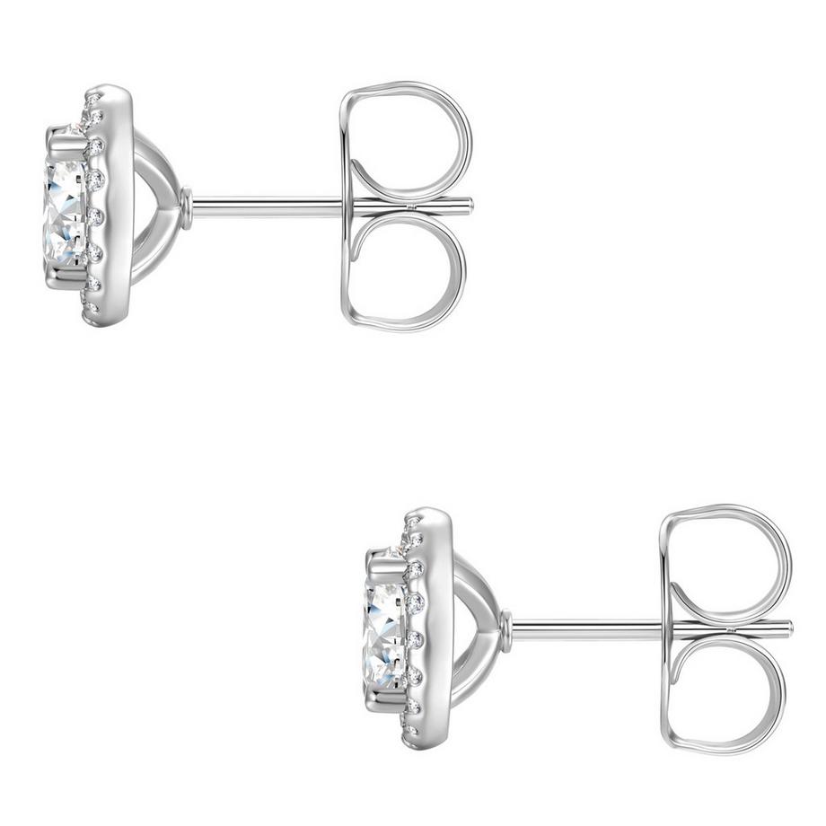 Lulu & Jane  Boucles d'oreilles Laiton Zircon 
