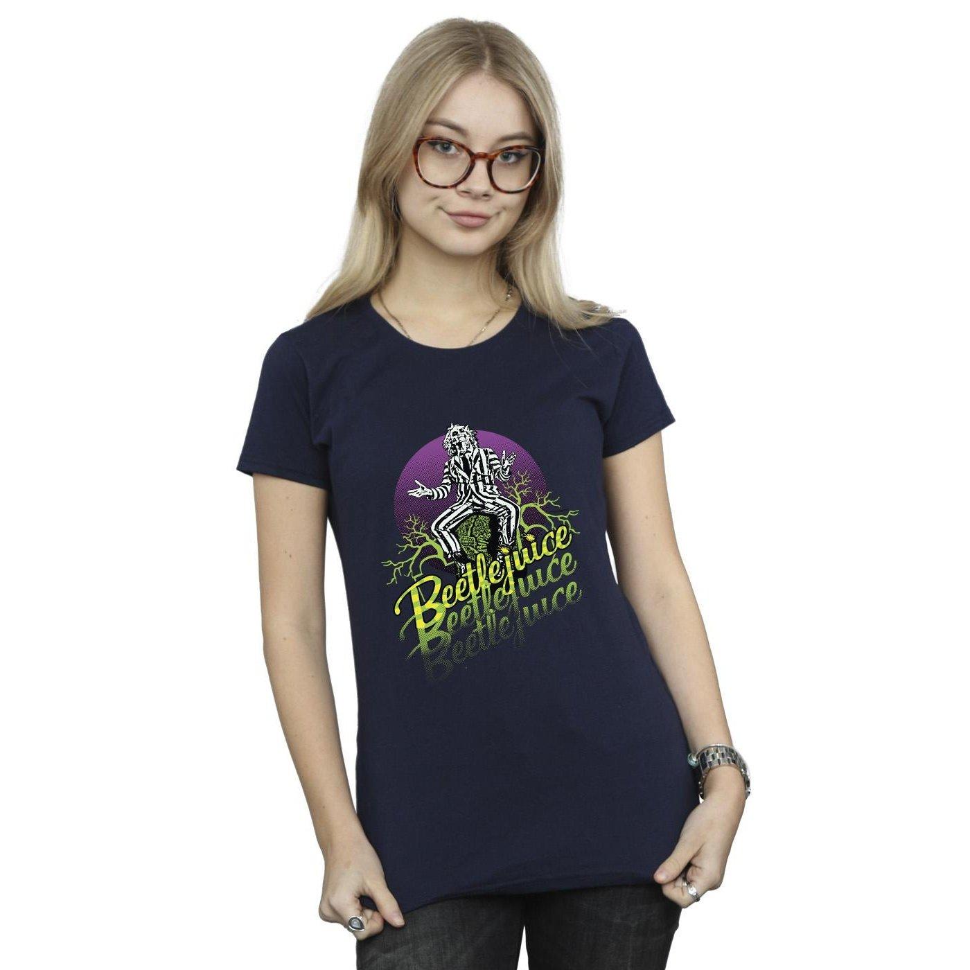 Beetlejuice Grafik Print T-Shirt  