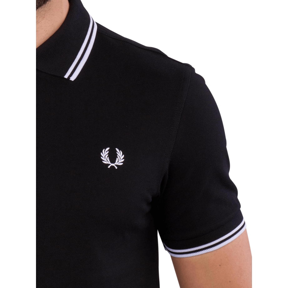 FRED PERRY  Twin Tipped Polo Shirt 