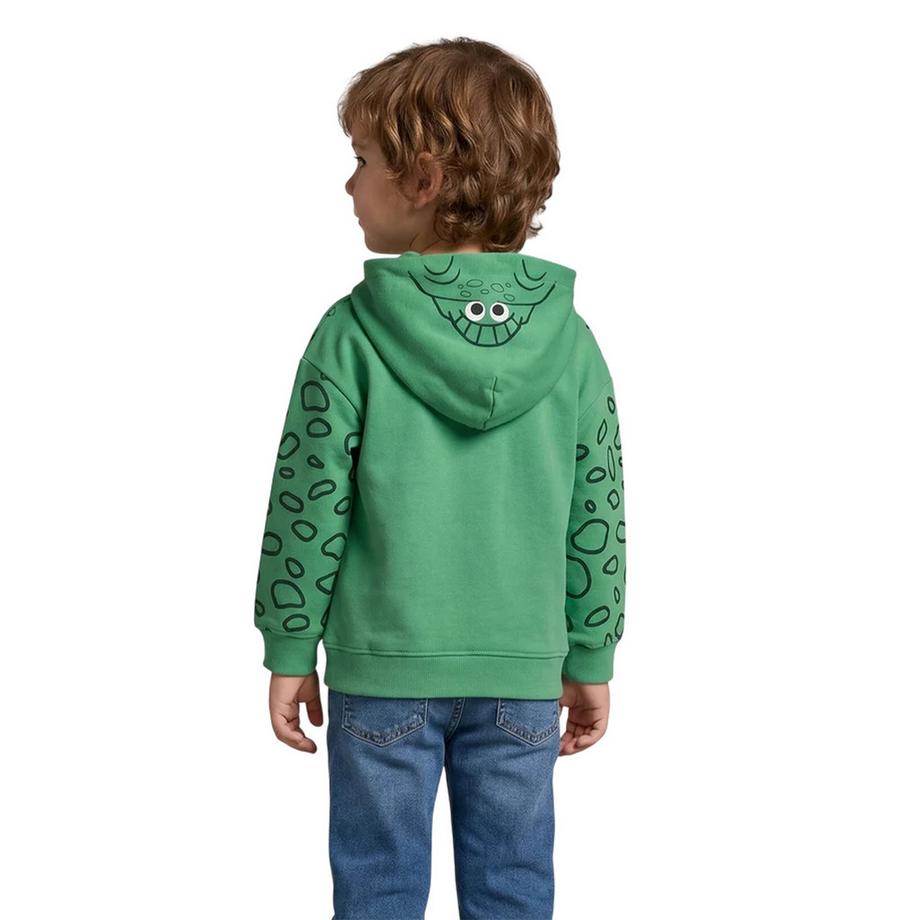 Toy Story  Felpa Con Cappuccio Rex Cotone 